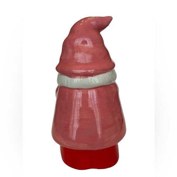 CERAMIC VALENTINE GNOME, LIGHTED - Picture 4 of 7